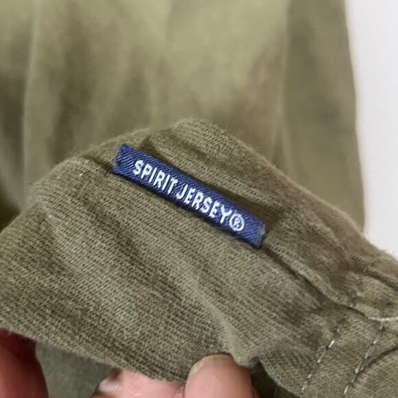 Walt Disney World Spirit Jersey Olive Women's Slouchy Sweatshirt Comfy Lounge M - Picture 9 of 11